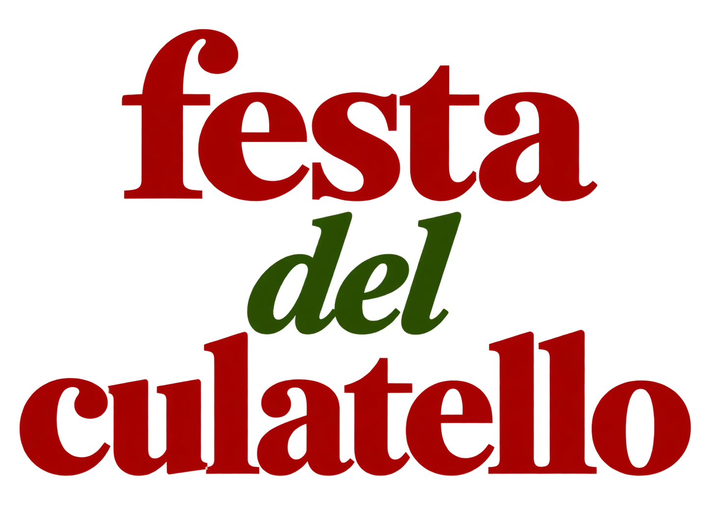 Festa del Culatello Festadelculatello logo